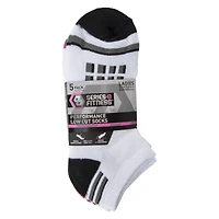Series 8 Fitness™ Ladies Low Cut Performance Socks 5-Pack – White