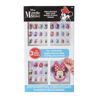Disney Press-On Nail Set 36-Piece - Minnie Mouse