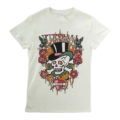 'Eternal Love' Skull Graphic Tee