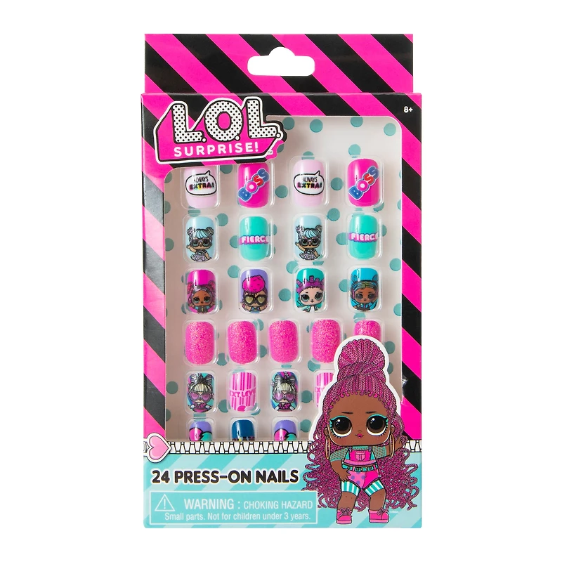 L.O.L. Surprise!™ Press On Nails Set 24-Piece