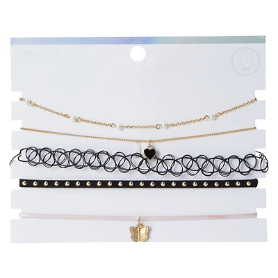 Choker Necklace 5-Pack