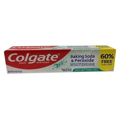 Colgate® Baking Soda & Peroxide Whitening Toothpaste 4oz