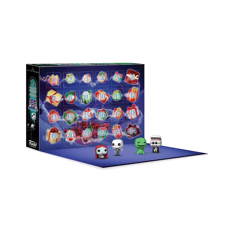 Funko Advent Calendar 24-Piece - Disney Tim Burton's The Nightmare Before Christmas