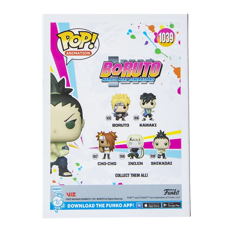 Funko Pop! Animation Boruto Vinyl Figure - Shikadai