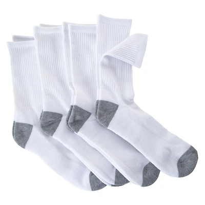 Series-8 Fitness™ Mens Performance Crew Socks 4-Pack