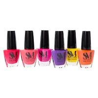 Smoke & Mirrors Nail Polish Set 6-Piece - Retro Neon