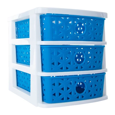 Y-Weave 3-Drawer Mini Organizer 7.5in x 6.3in