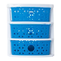 Y-Weave 3-Drawer Mini Organizer 7.5in x 6.3in