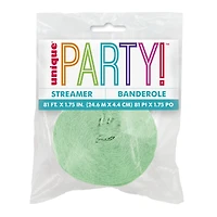Mint Crepe Streamer - Mint