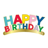'Happy Birthday' Paper Headband