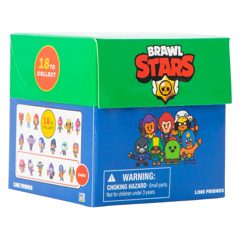Line Friends Brawl Stars Figure Keychain Blind Bag