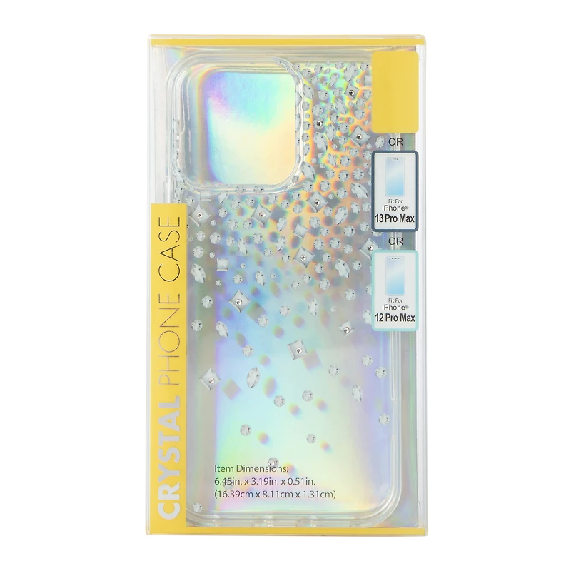 iPhone 14® Pro Max/14 Plus®/13 Max® Crystal Phone Case