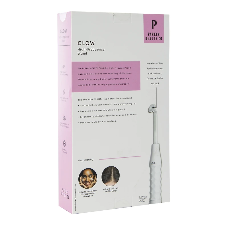 Glow High-Frequency Electrotherapy Wand