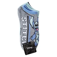 Disney Lilo & Stitch Ladies No-Show Socks 5-Pack