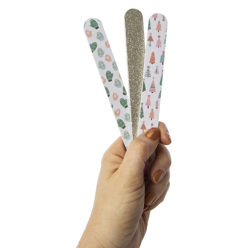 Winter Nail Files 3-Pack