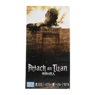Poster Mosaics™ Mystery Poster 12in x 18in 2-Pack - Attack On Titan®
