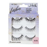 J-Lash® False Eyelashes 3-Pair Set - #J113