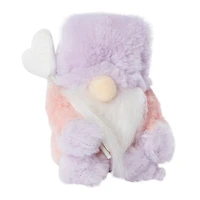 Plush Valentine Gnome 5.5in