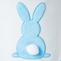 Canvas Easter Basket 10.5in