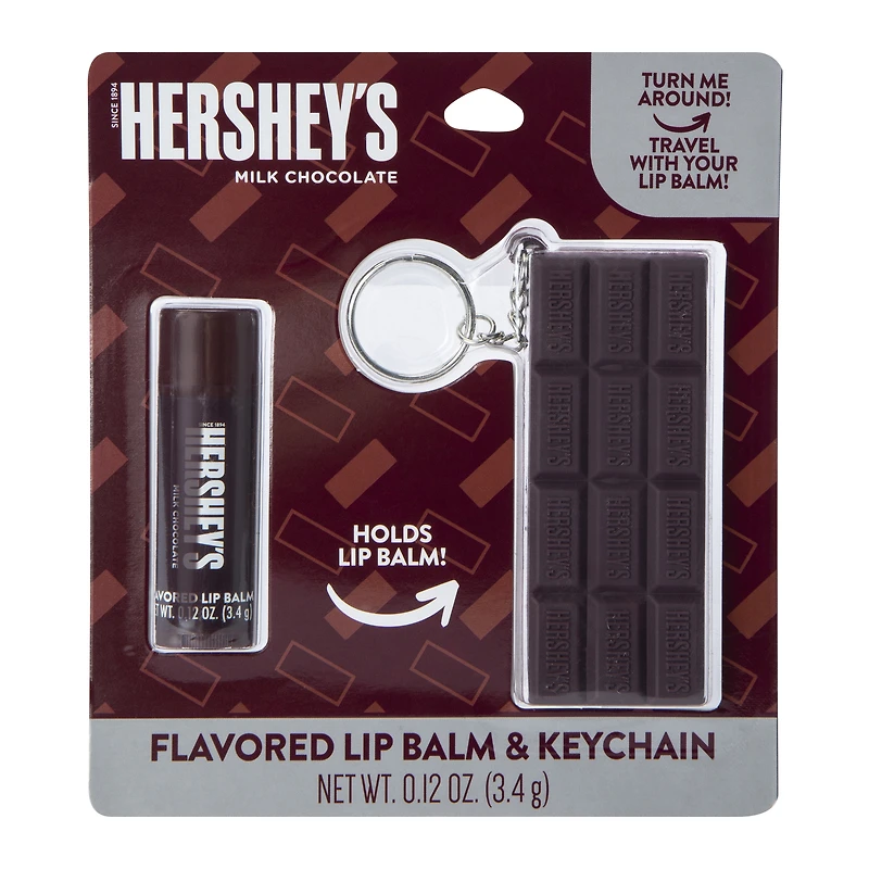 Hershey's® Flavored Lip Balm & Keychain
