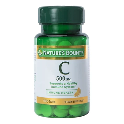 Nature's Bounty® Vitamin C 500Mg Tablets 100-Count