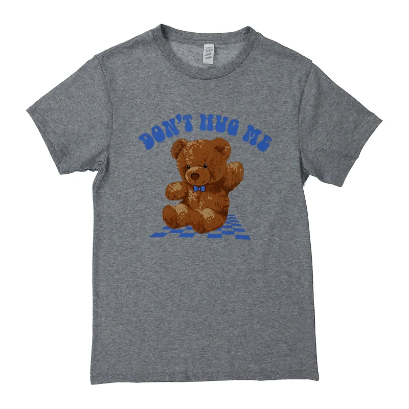 'Don'T Hug Me' Teddy Bear Graphic Tee