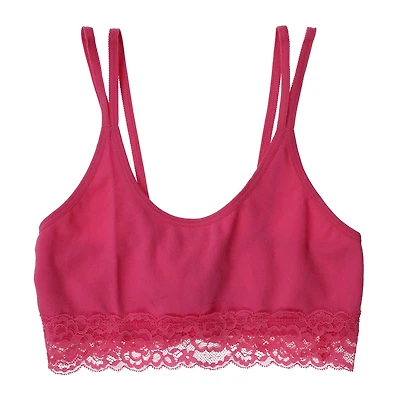 Pink Strappy Bralette