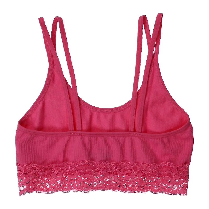 Pink Strappy Bralette