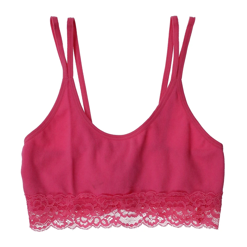 Pink Strappy Bralette