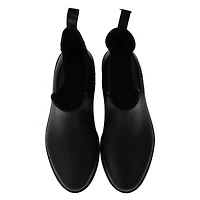 Ladies Black Ankle Rain Boots