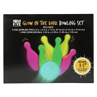 High Five® Glow in The Dark Bowling Set 7-Piece