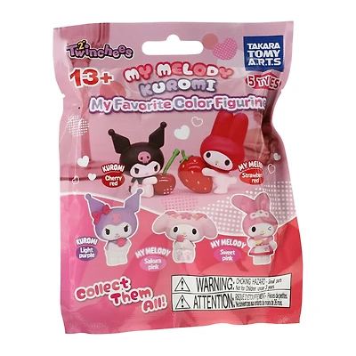My Melody & Kuromi My Favorite Color Figurine Blind Bag