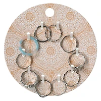 Silver Rings 10-Pack