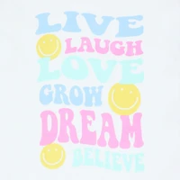 Juniors 'Live Laugh Love' Graphic Tee