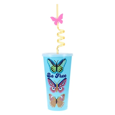 Stadium Sipper With Lid & Straw