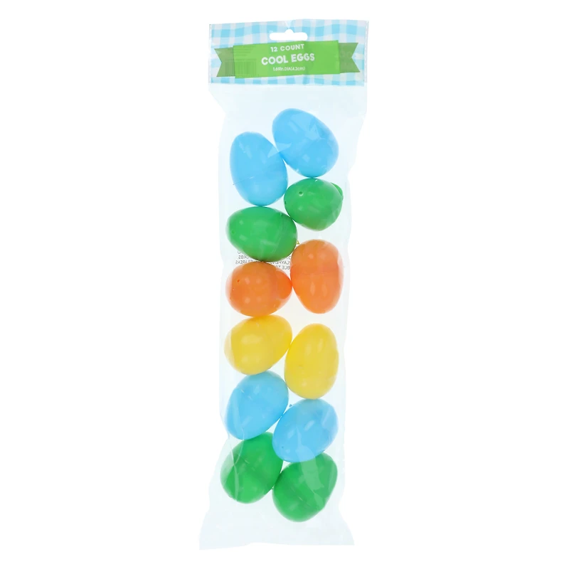12-Count Fillable Easter Eggs