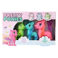 Pretty Ponies Playset 3-Pack