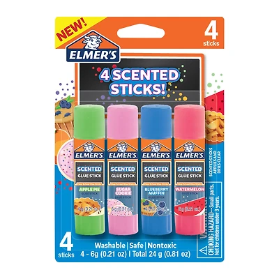 Elmer's® Scented Glue Sticks 4-Count