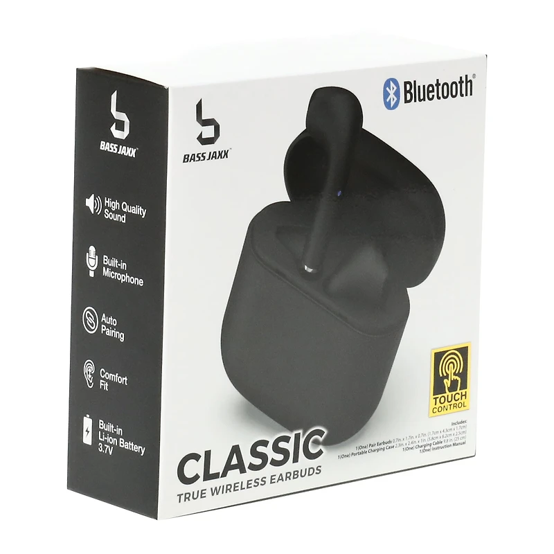 Classic True Wireless Bluetooth® Earbuds