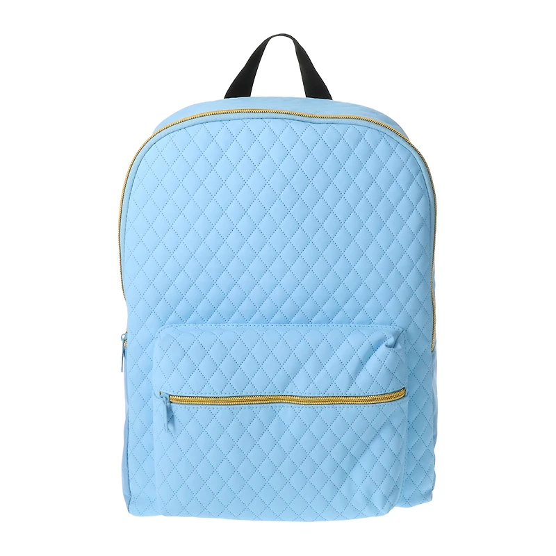 Quilted Backpack 15in