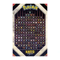 Pokemon™ Kanto Region Poster 22.375in x 34in