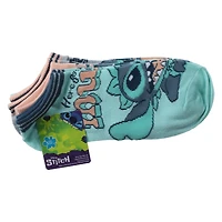 Disney Lilo & Stitch Ladies Ankle Socks 5-Pack