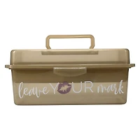 Makeup Organizer Box With Tray 9.6in x 5.6in