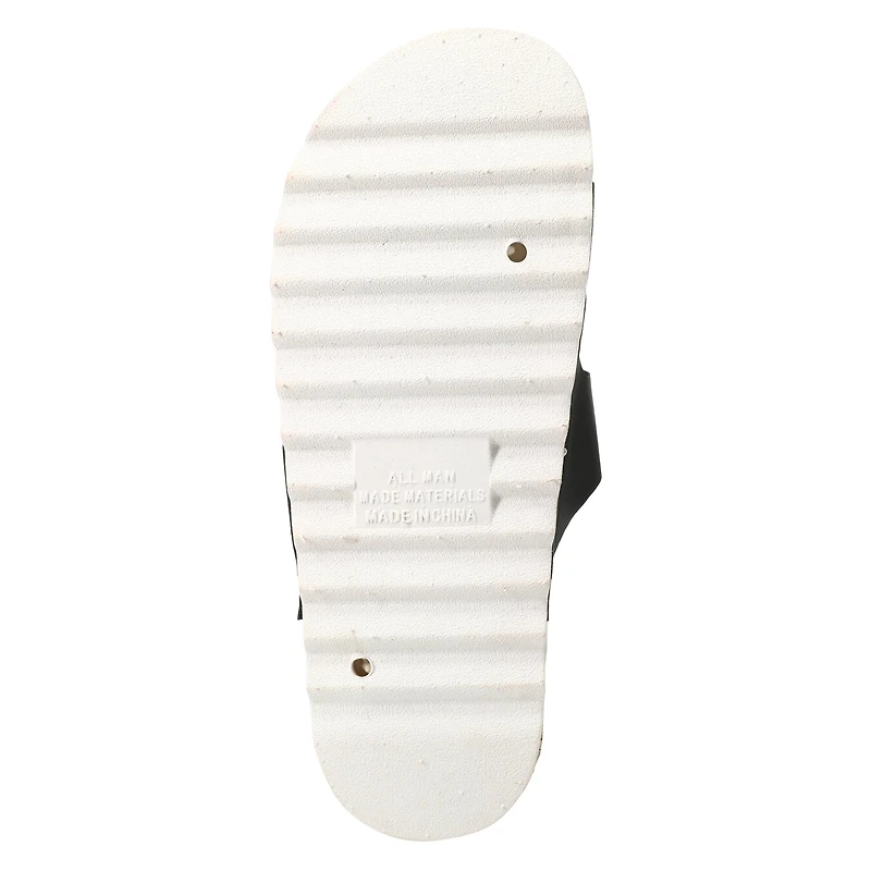 Ladies Double Buckle Sandals