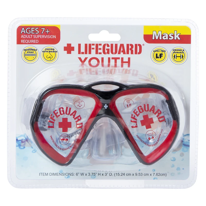 Official Lifeguard® Youth Snorkeling Mask