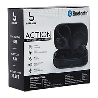 Action Bluetooth® Sport Hook Earbuds With Microphone & Sweat Protection