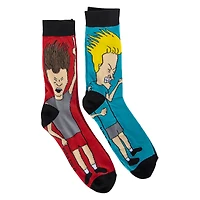 Beavis And Butt-Head™ Mens Crew Socks