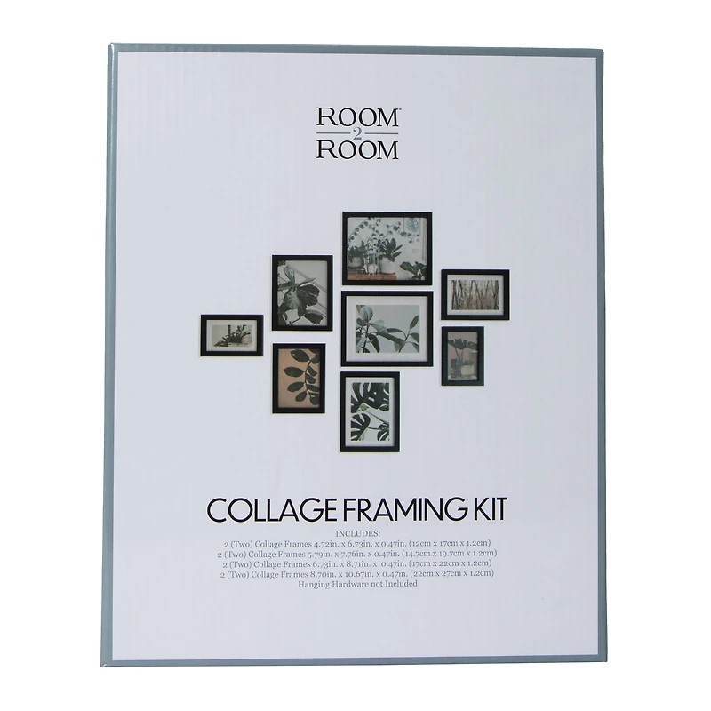 Collage Framing Kit 8-Pack Picture Frames