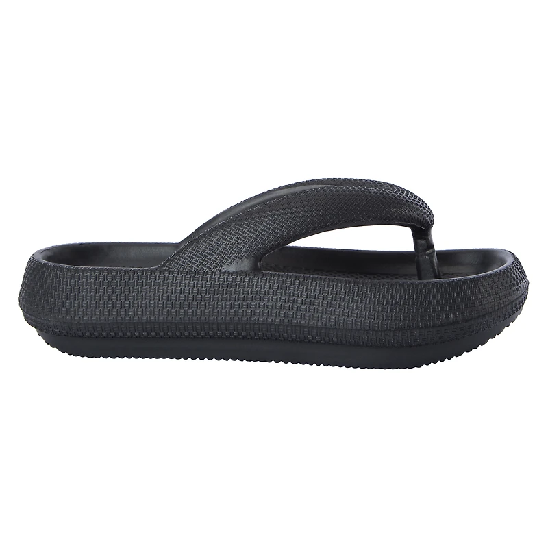Ladies Puff Sole Flip Flops