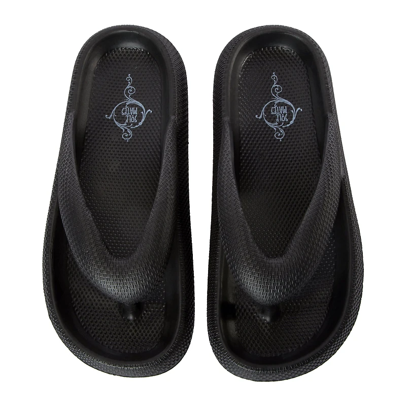 Ladies Puff Sole Flip Flops